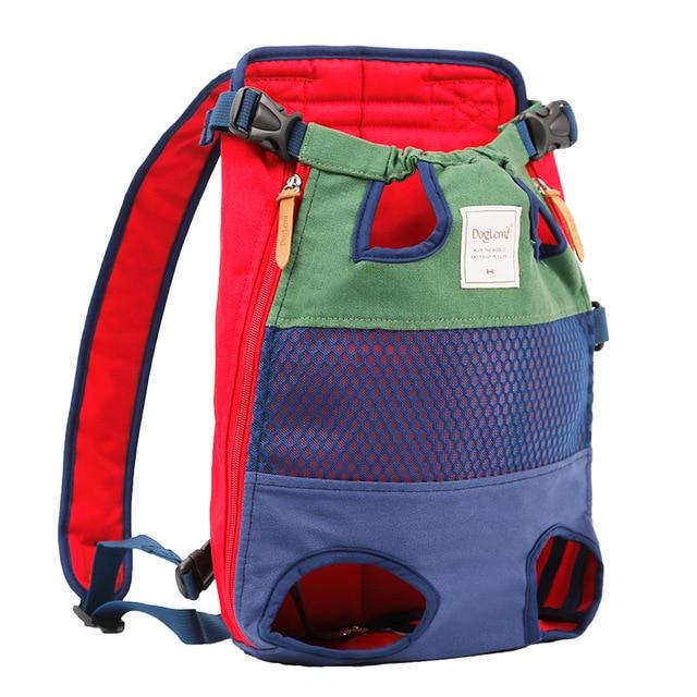 Pet Front Pack Carrier For Cats & Dogs Pet Front Pack Carrier For Cats & Dogs Furvenzy Green