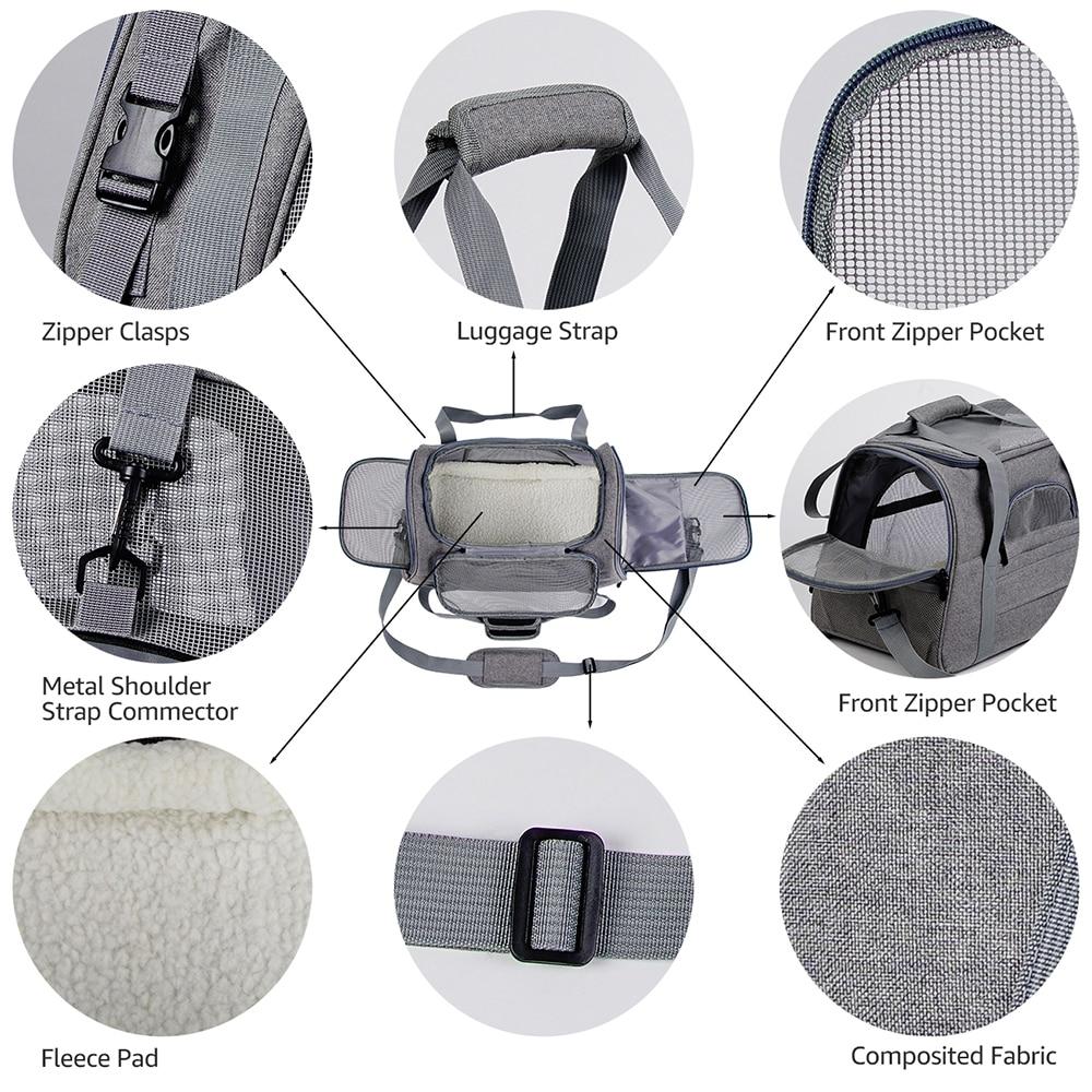 Portable Dog Carrier Bags Airline Approved Portable Dog Carrier Bags Airline Approved Furvenzy