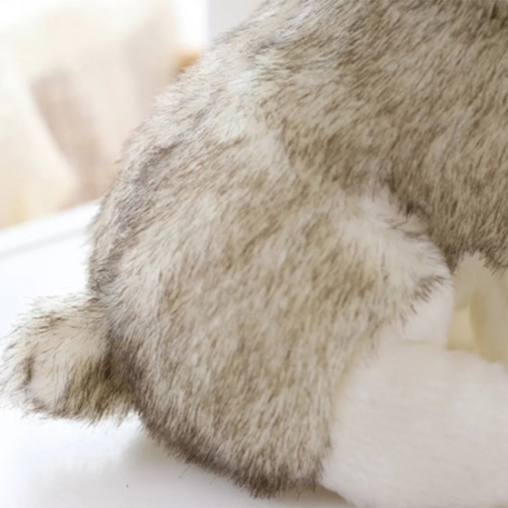 Realistic Husky Dog Plush Stuffed Toy Realistic Husky Dog Plush Stuffed Toy Furvenzy