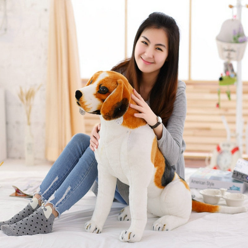 Realistic Beagle Dog Plush Stuffed Toy Realistic Beagle Dog Plush Stuffed Toy Furvenzy