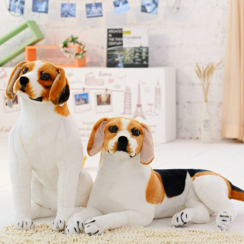 Realistic Beagle Dog Plush Stuffed Toy Realistic Beagle Dog Plush Stuffed Toy Furvenzy