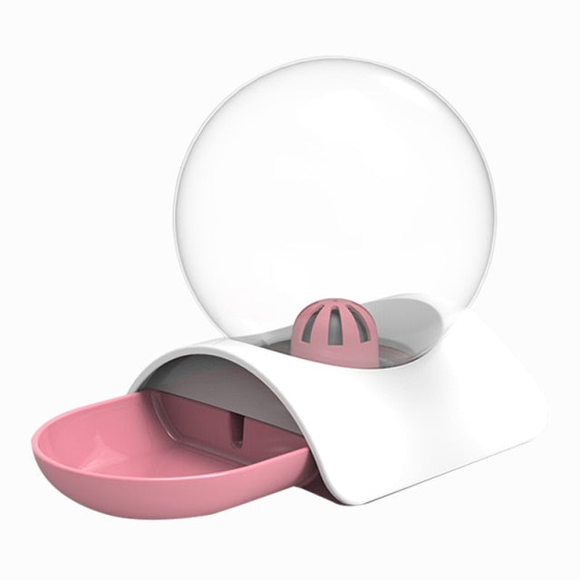 Cat Gravity Waterer Bowl Dispenser Cat Gravity Waterer Bowl Dispenser Furvenzy Pink