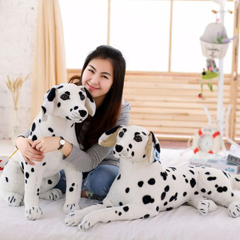 Realistic Dalmatian Dog Plush Stuffed Toy Realistic Dalmatian Dog Plush Stuffed Toy Furvenzy
