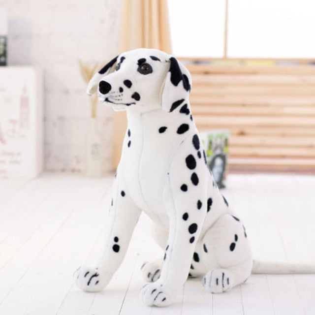 Realistic Dalmatian Dog Plush Stuffed Toy Realistic Dalmatian Dog Plush Stuffed Toy Furvenzy 30cm Standing