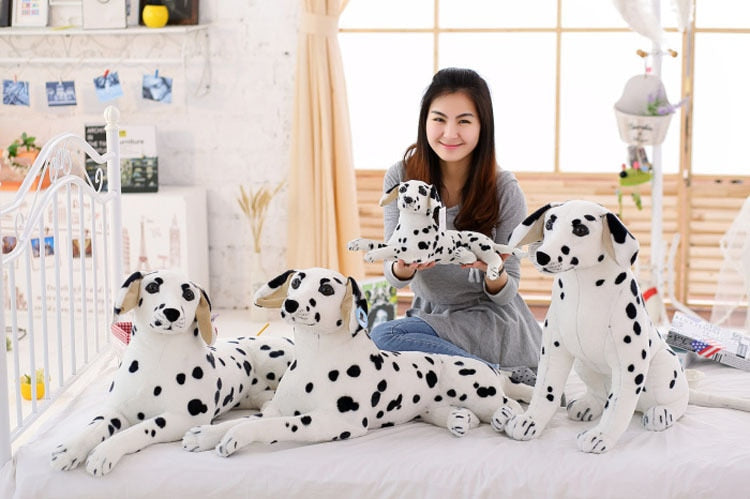 Realistic Dalmatian Dog Plush Stuffed Toy Realistic Dalmatian Dog Plush Stuffed Toy Furvenzy