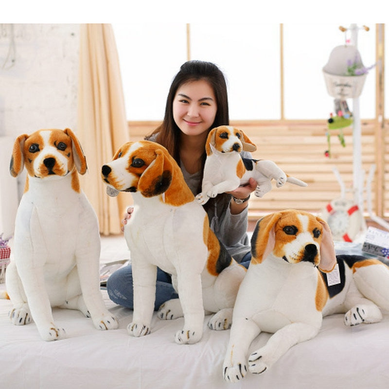 Realistic Beagle Dog Plush Stuffed Toy Realistic Beagle Dog Plush Stuffed Toy Furvenzy
