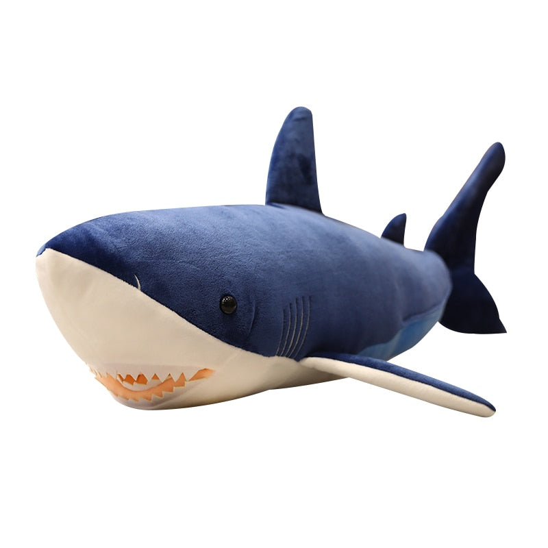 Realistic Shark Toy Realistic Shark Toy Furvenzy 60cm Blue