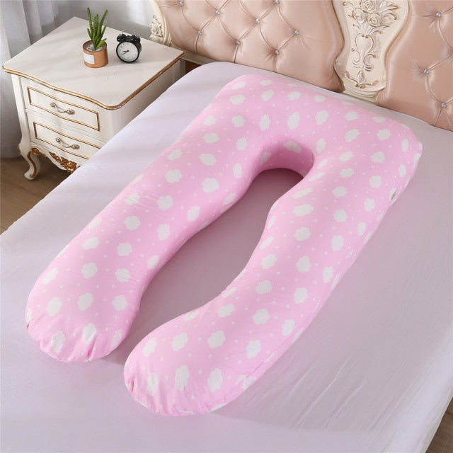 Giant Pregnancy Support Maternity Pillow Giant Pregnancy Support Maternity Pillow Furvenzy Cloud pink 120x60CM