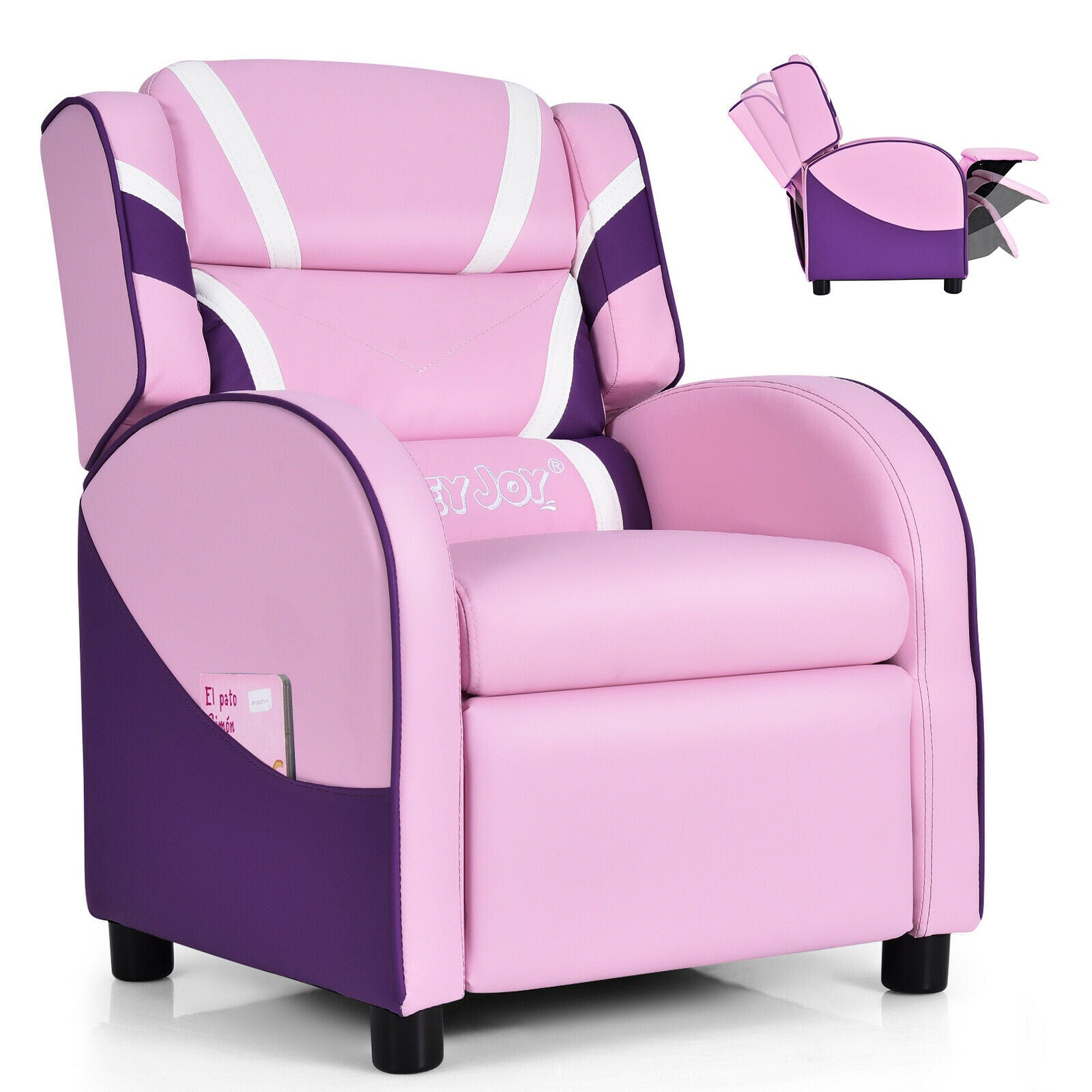 Kids Recliner Chair - Gaming Sofa Kids Recliner Chair - Gaming Sofa Furvenzy Pink United States