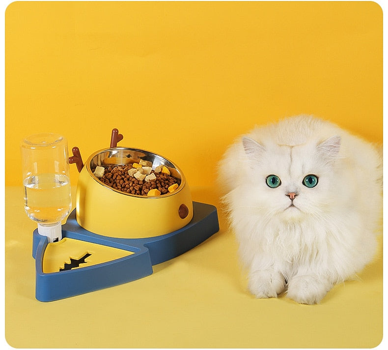 Cat & Dog Automatic Feeder - Food & Water Bowl Cat & Dog Automatic Feeder - Food & Water Bowl Furvenzy