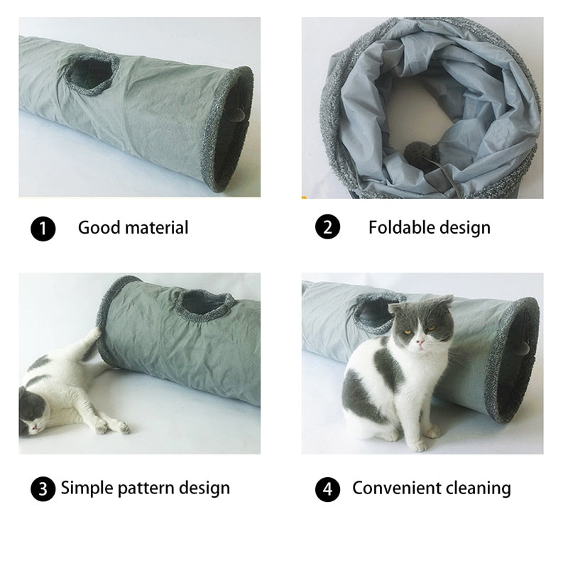 Cat Toy Pet Tunnel Tube - Indoor Training Cat Toy Pet Tunnel Tube - Indoor Training Furvenzy