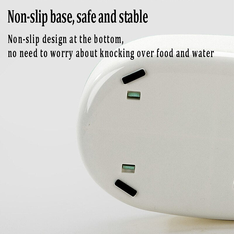 Dog Bowl Food Container Automatic Feeder & Water Dispenser Dog Bowl Food Container Automatic Feeder & Water Dispenser Furvenzy