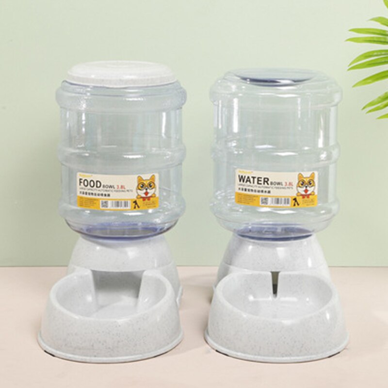 Dog Bowl Food Container Automatic Feeder & Water Dispenser Dog Bowl Food Container Automatic Feeder & Water Dispenser - Furvenzy