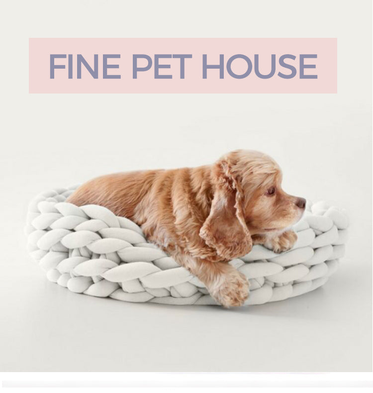 Warm Pet Cat Woven DIY Nest Warm Pet Cat Woven DIY Nest Furvenzy