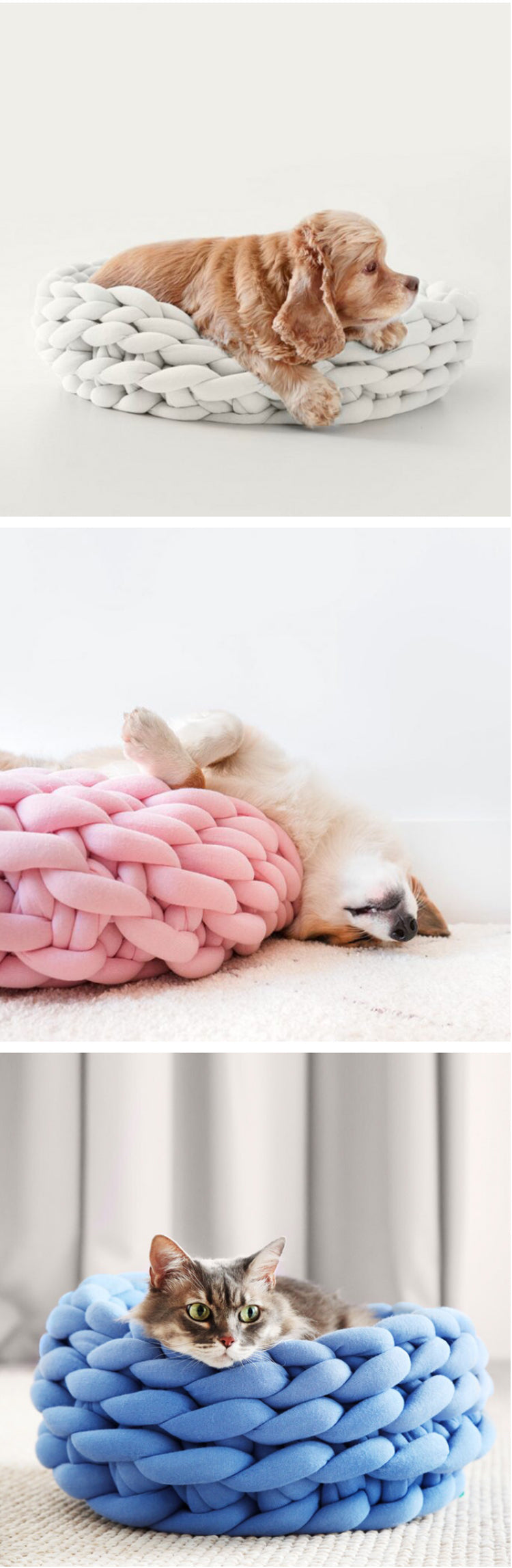 Warm Pet Cat Woven DIY Nest Warm Pet Cat Woven DIY Nest Furvenzy