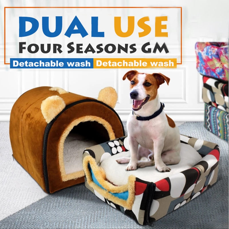 Foldable Dog Bed Pet House Sofa Nest Foldable Dog Bed Pet House Sofa Nest Furvenzy