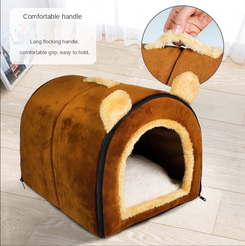 Foldable Dog Bed Pet House Sofa Nest Foldable Dog Bed Pet House Sofa Nest Furvenzy
