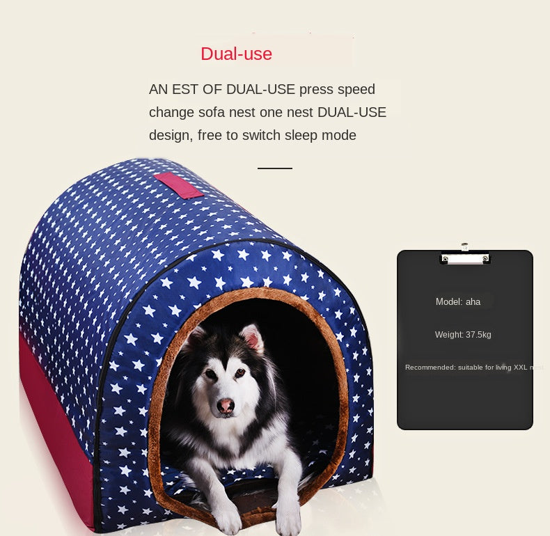Foldable Dog House Pet Sofa Tent Foldable Dog House Pet Sofa Tent Furvenzy