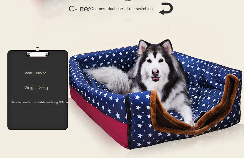 Large Pet Bed Dog House Large Pet Bed Dog House Furvenzy