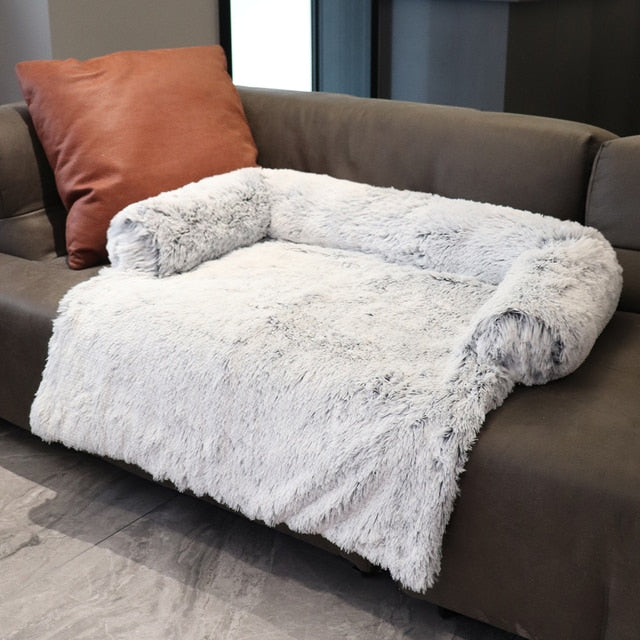 Pet Sofa Blanket and Furniture Protector Pet Sofa Blanket and Furniture Protector Furvenzy Grey S 74X74X17