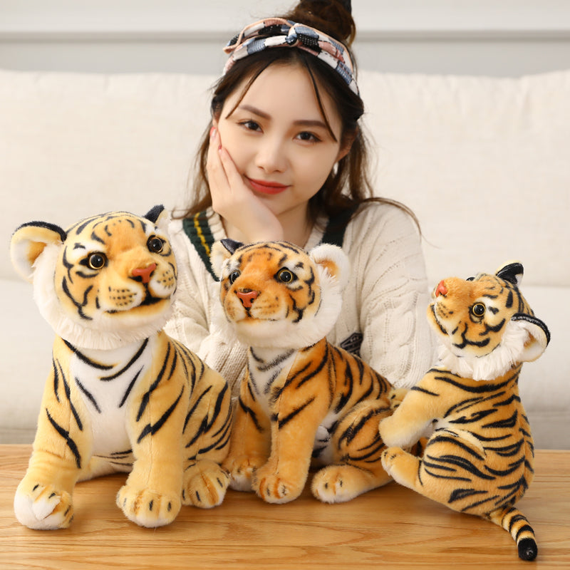Realistic Baby Tiger Plush Toy Realistic Baby Tiger Plush Toy Furvenzy