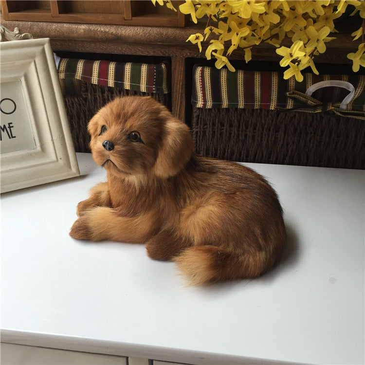 Realistic Golden Retriever Dog Plush Stuffed Toy Realistic Golden Retriever Dog Plush Stuffed Toy Furvenzy