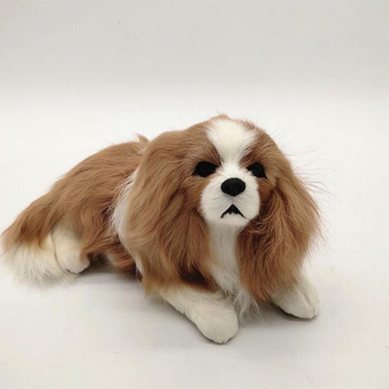 Realistic Dog Plush Toy - Charlie Dog Poodle Realistic Dog Plush Toy - Charlie Dog Poodle Furvenzy