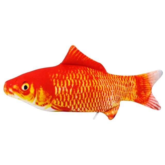 Floppy Fish Dog Toy Floppy Fish Dog Toy Furvenzy Red carp