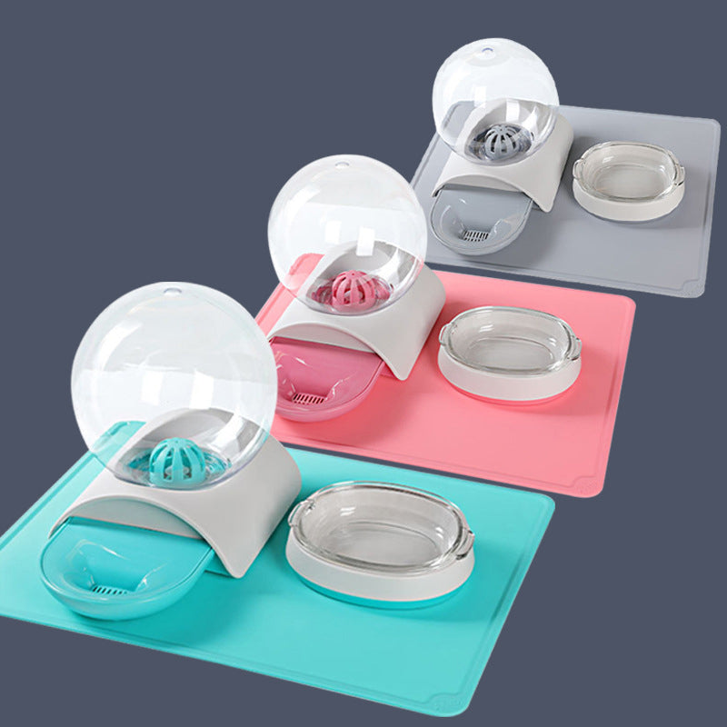 Cat Gravity Waterer Bowl Dispenser Cat Gravity Waterer Bowl Dispenser Furvenzy