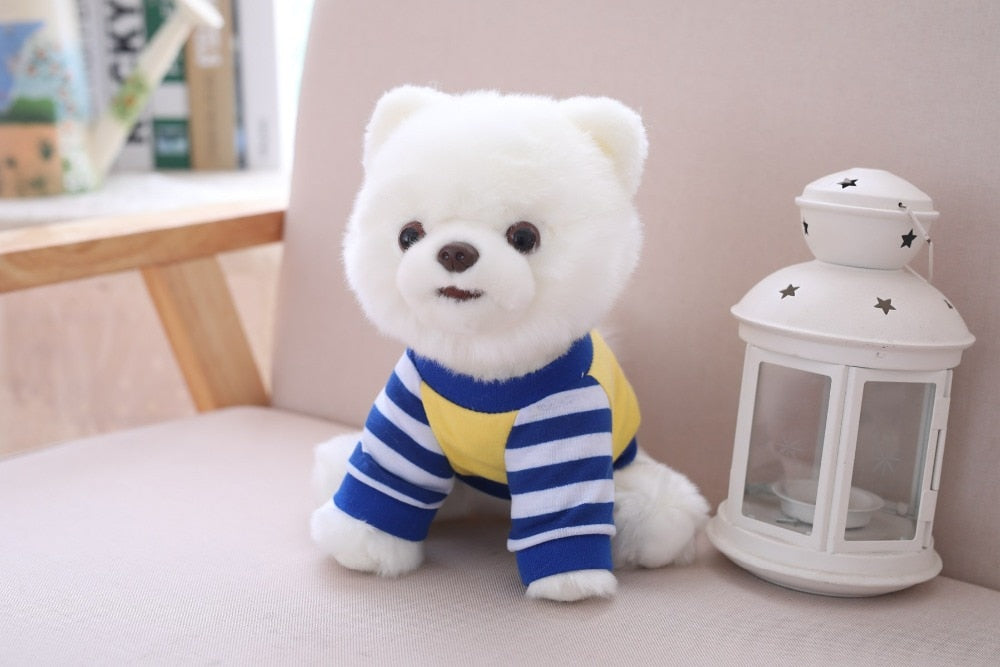 Pom Toy - Realistic Pomeranian Dog Plush Toy Pom Toy - Realistic Pomeranian Dog Plush Toy Furvenzy