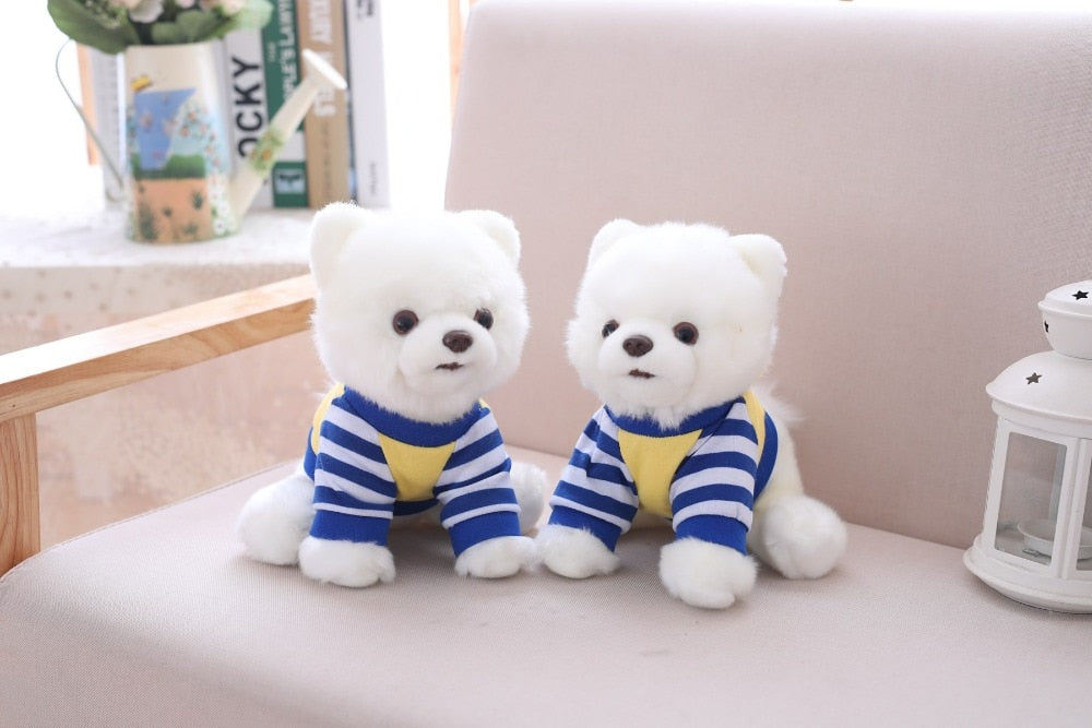 Pom Toy - Realistic Pomeranian Dog Plush Toy Pom Toy - Realistic Pomeranian Dog Plush Toy Furvenzy