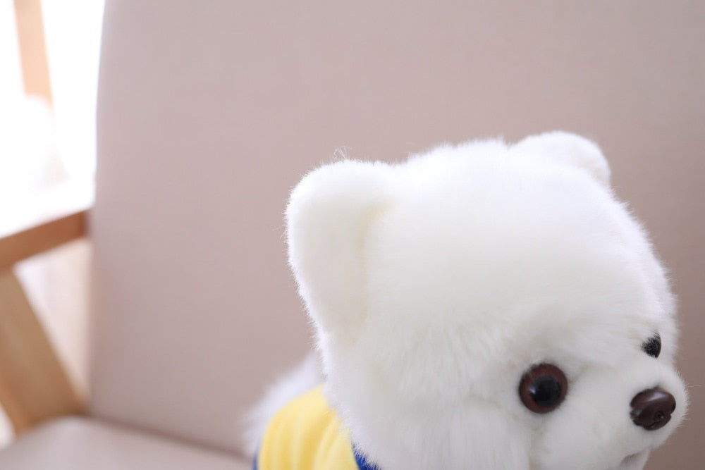 Pom Toy - Realistic Pomeranian Dog Plush Toy Pom Toy - Realistic Pomeranian Dog Plush Toy Furvenzy