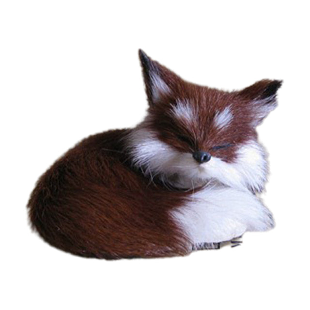 Realistic White Rabbit Plushtoy Realistic White Rabbit Plushtoy Furvenzy Dark Brown Fox