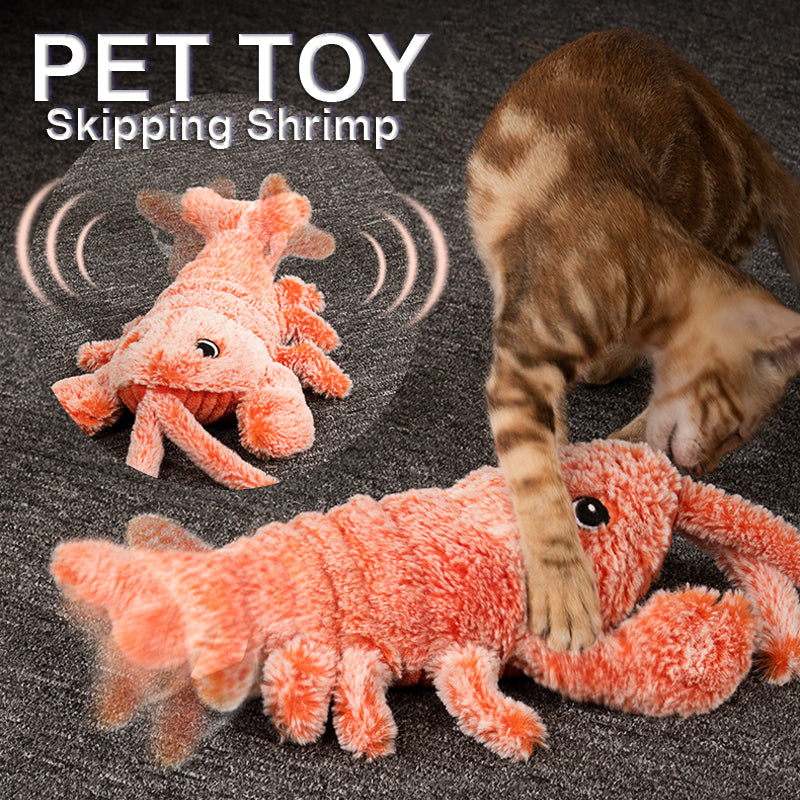 Electric Jumping Cat Toy - Moving Lobster Electric Jumping Cat Toy - Moving Lobster Furvenzy