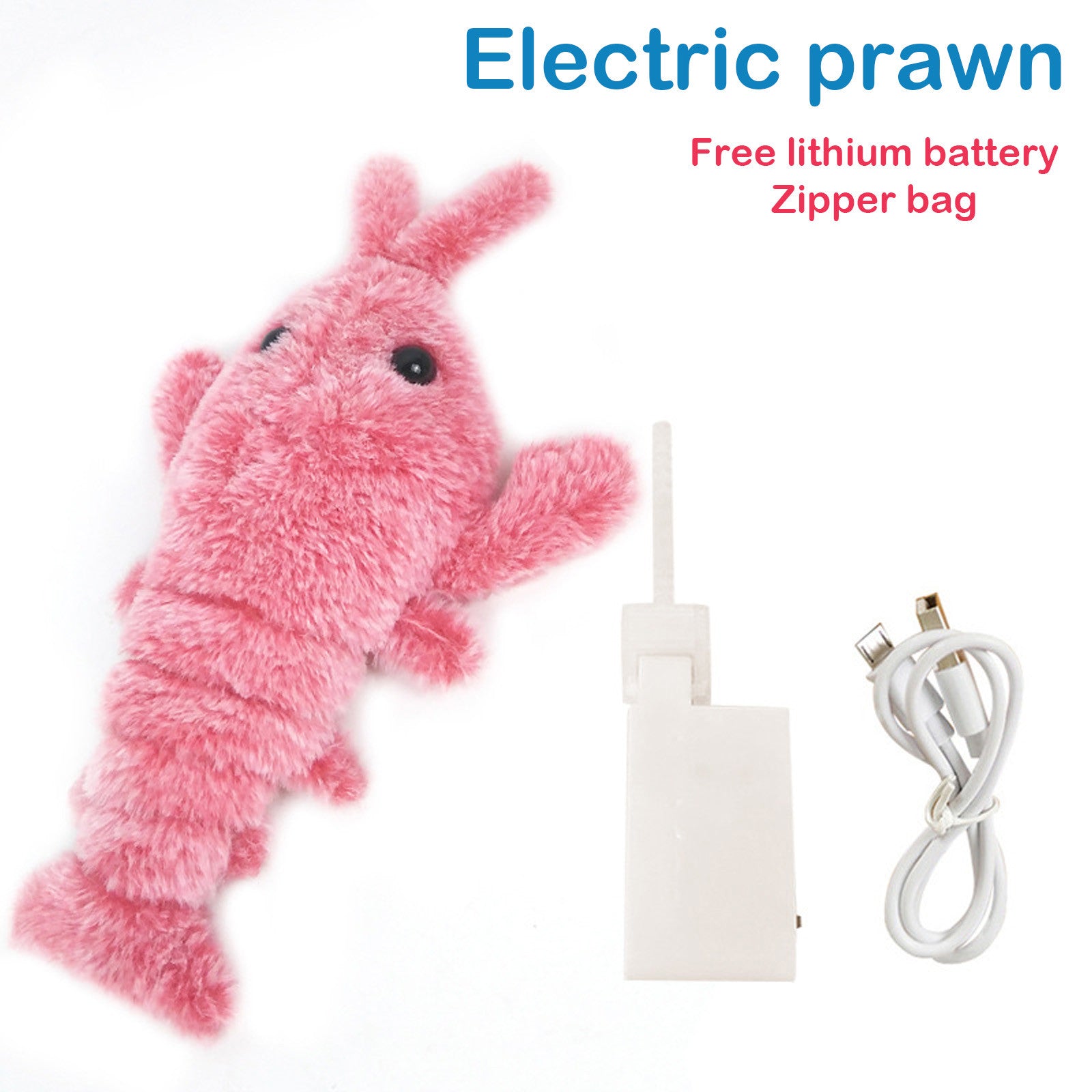 Electric Jumping Cat Toy - Moving Lobster Electric Jumping Cat Toy - Moving Lobster Furvenzy