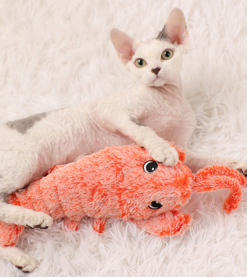 Electric Jumping Cat Toy - Moving Lobster Electric Jumping Cat Toy - Moving Lobster Furvenzy