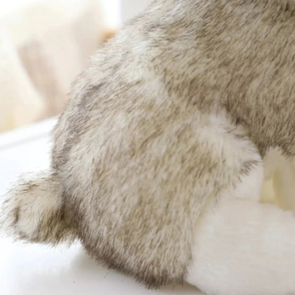 Realistic Husky Dog Plush Stuffed Toy Realistic Husky Dog Plush Stuffed Toy Furvenzy