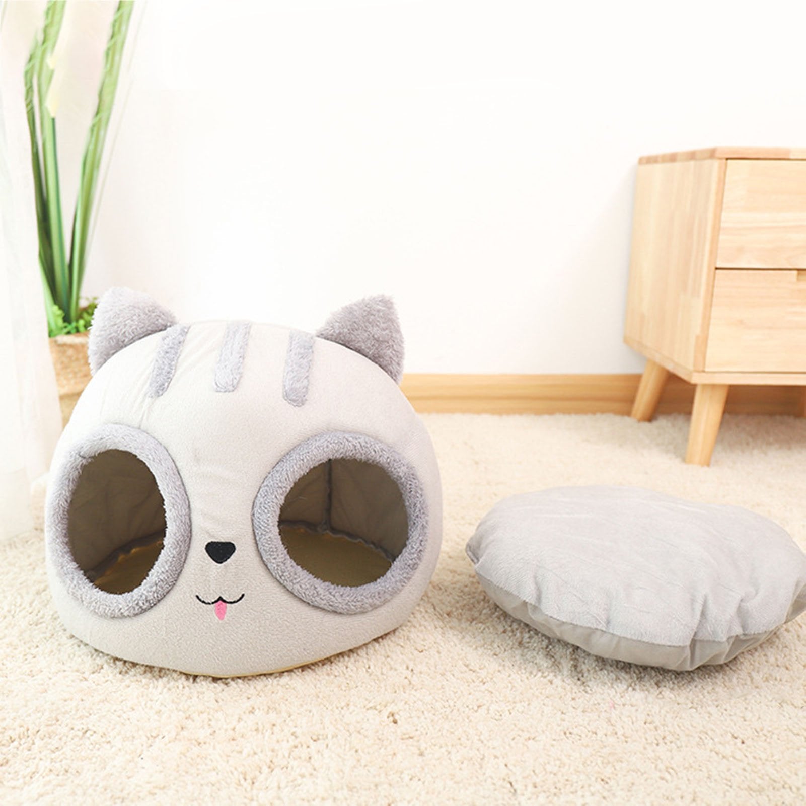 Removable Cat Bed House Cave Removable Cat Bed House Cave Furvenzy