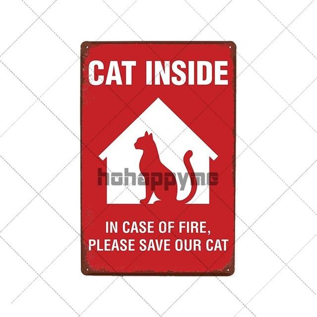 Retro Cats Wall Art Plaque Retro Cats Wall Art Plaque Furvenzy Cat Inside
