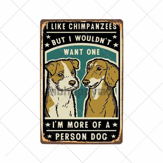 Retro Dog Wall Plaque Retro Dog Wall Plaque Furvenzy I'm More of A Dog Person