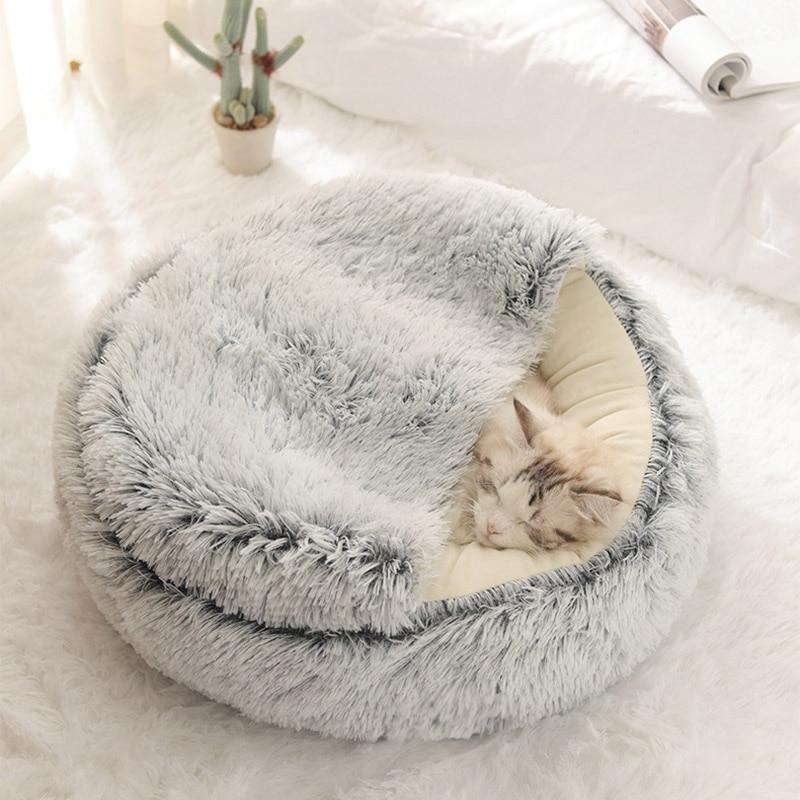 Round Pet Bed Round Pet Bed Furvenzy