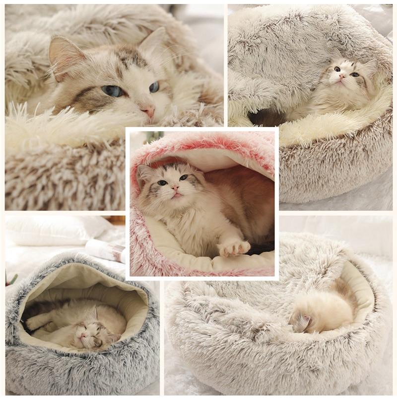 Round Pet Bed Round Pet Bed Furvenzy