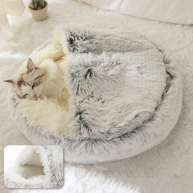 Round Pet Bed Round Pet Bed Furvenzy