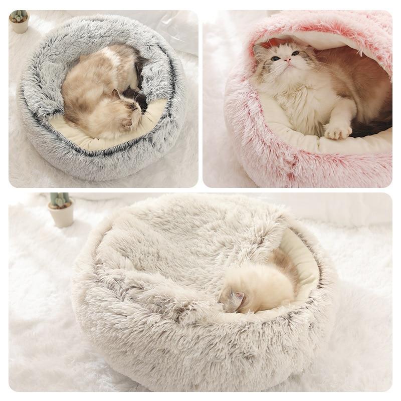 Round Pet Bed Round Pet Bed Furvenzy