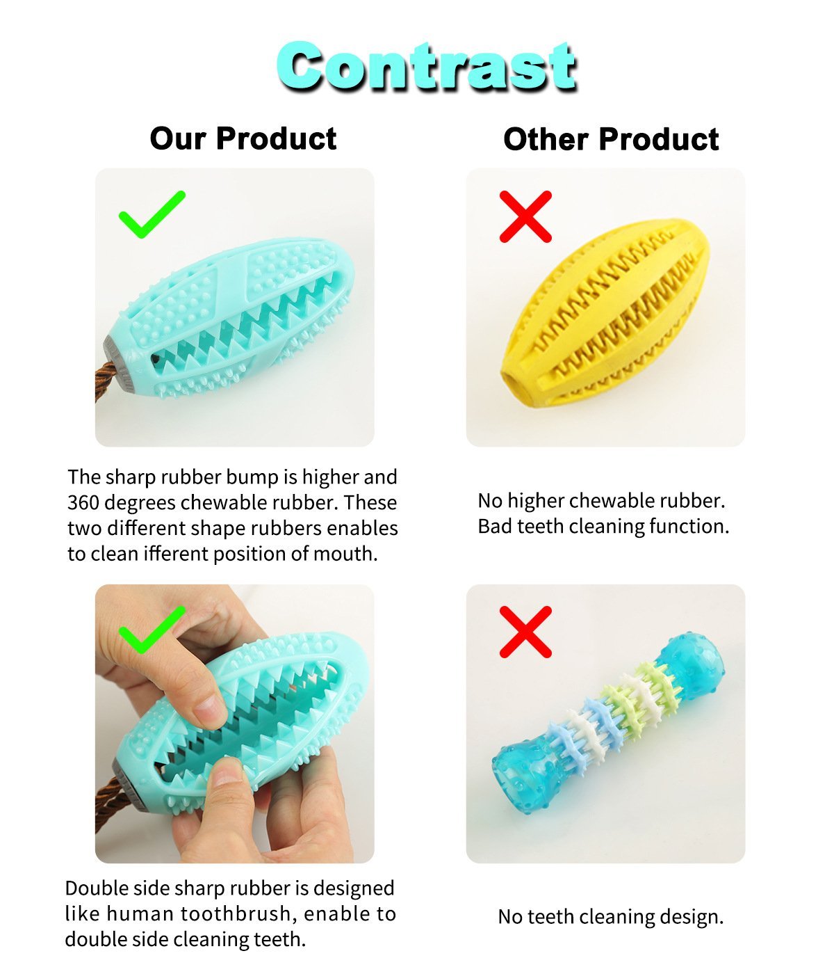 Dog Toothbrush Chew Toy Dog Toothbrush Chew Toy Furvenzy