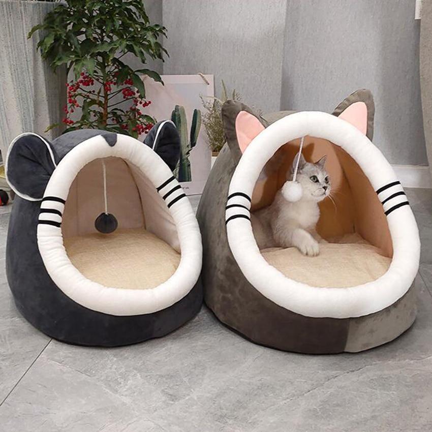 Soft Cat Bed House Cave Soft Cat Bed House Cave Furvenzy