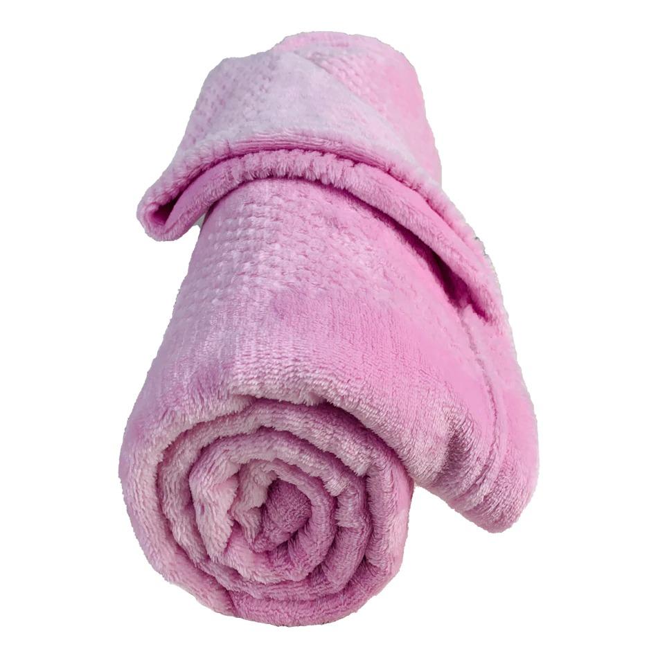 Super Soft Coral Fleece Pet Blanket Super Soft Coral Fleece Pet Blanket Furvenzy 50x70cm Pink