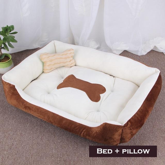 Tear Resistant Dog Bed Tear Resistant Dog Bed Furvenzy M 65x50x15 Brown Without Rattan Mat
