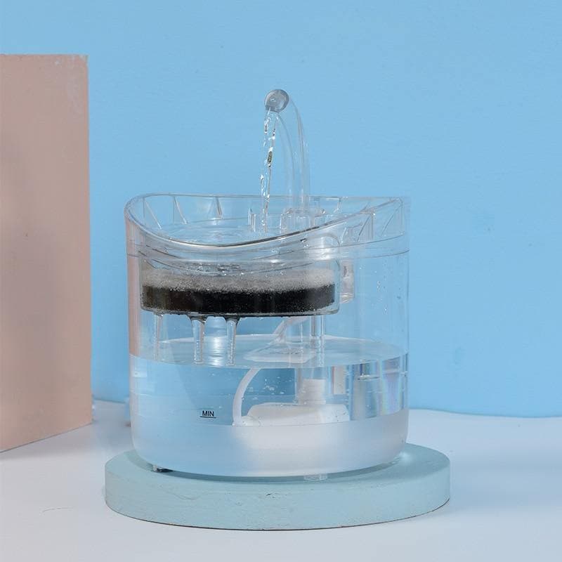 Cat Water Fountain - Transparent Cat Water Fountain - Transparent Furvenzy