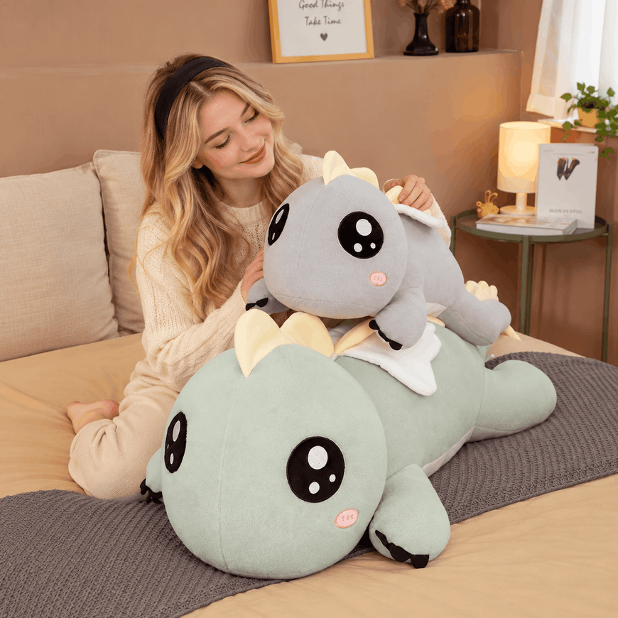 Squishmallow Big Dinosaur Plush Toy Stuffed Animal Pillow